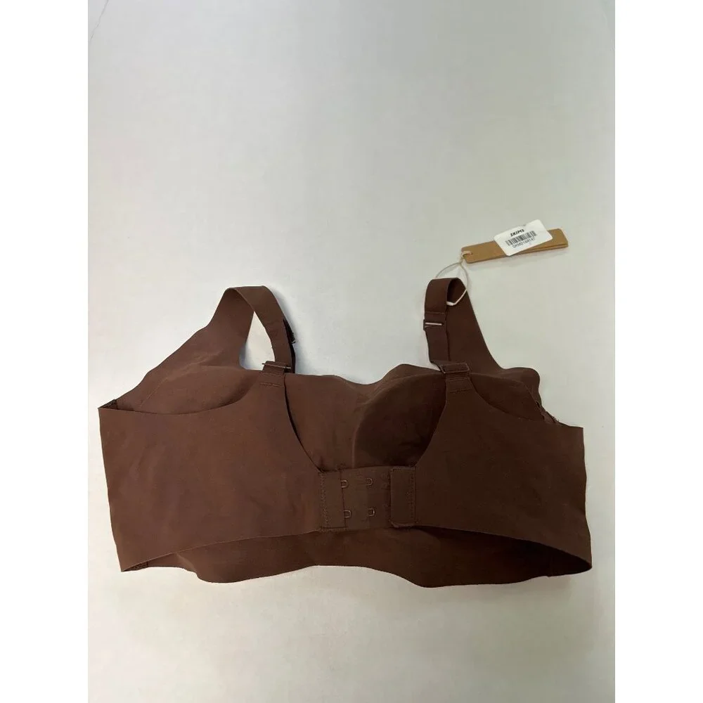 SKIMS Naked Scoop Bra Cocoa Size Large NWT - Picture 6 of 8